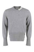Load image into Gallery viewer, Long sleeve crew-neck sweater
