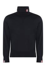 Load image into Gallery viewer, Virgin wool turtleneck sweater