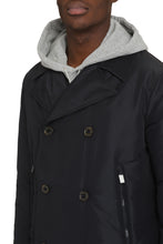 Load image into Gallery viewer, Padded double-breast peacoat