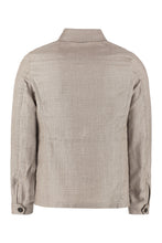 Load image into Gallery viewer, Wool blend single-breast jacket