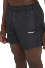 Load image into Gallery viewer, Logo print swim shorts