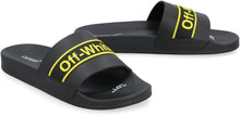 Load image into Gallery viewer, Logo detail rubber slides