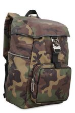 Load image into Gallery viewer, Arrow Tuc coated canvas backpack
