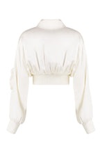 Load image into Gallery viewer, Satin bomber jacket