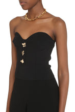 Load image into Gallery viewer, Ribbed knit corset top