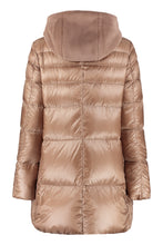 Load image into Gallery viewer, Hooded nylon down jacket
