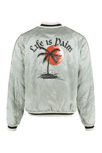 Load image into Gallery viewer, Embroidered satin bomber