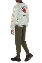 Load image into Gallery viewer, Embroidered satin bomber