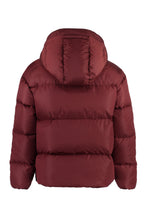Load image into Gallery viewer, Hooded nylon down jacket