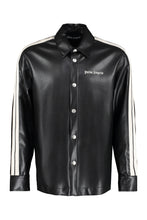 Load image into Gallery viewer, Vegan-leather overshirt