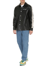 Load image into Gallery viewer, Vegan-leather overshirt