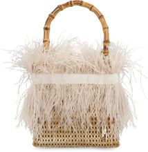 Load image into Gallery viewer, Positano raffia handbag