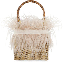 Load image into Gallery viewer, Positano raffia handbag