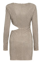 Load image into Gallery viewer, Rhinestone jersey dress