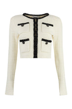 Load image into Gallery viewer, Sequin knit cardigan