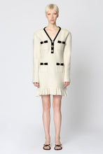 Load image into Gallery viewer, Lace-effect knitted dress