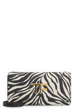 Load image into Gallery viewer, Printed leather clutch