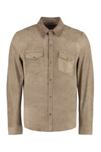 Load image into Gallery viewer, Suede overshirt