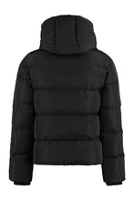 Load image into Gallery viewer, Camo hooded nylon down jacket