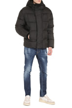 Load image into Gallery viewer, Hooded nylon down jacket