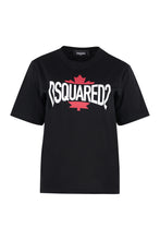 Load image into Gallery viewer, Short sleeve printed cotton t-shirt