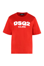 Load image into Gallery viewer, Short sleeve printed cotton t-shirt
