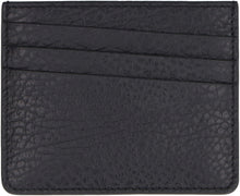 Load image into Gallery viewer, Pebbled calfskin card holder
