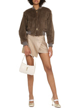 Load image into Gallery viewer, Saturno faux fur bomber jacket