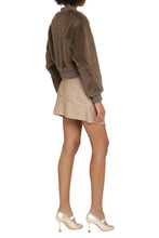 Load image into Gallery viewer, Saturno faux fur bomber jacket