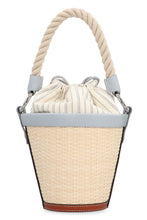 Load image into Gallery viewer, Raffia bucket bag