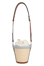 Load image into Gallery viewer, Raffia bucket bag