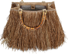 Load image into Gallery viewer, Scicli raffia tote bag