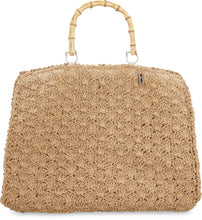 Load image into Gallery viewer, Simba raffia tote bag