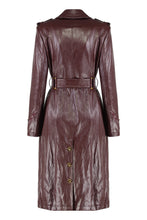 Load image into Gallery viewer, Trench in eco-leather