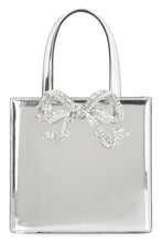 Load image into Gallery viewer, Bow mini tote bag