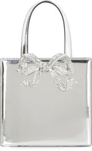 Load image into Gallery viewer, Bow mini tote bag
