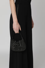 Load image into Gallery viewer, Diamante Crescent Bow Handbag