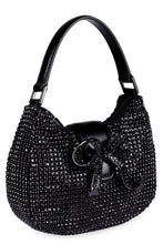 Load image into Gallery viewer, Diamante Crescent Bow Handbag