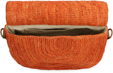 Load image into Gallery viewer, Tiako raffia crossbody bag