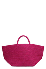 Load image into Gallery viewer, Vanilla raffia tote bag