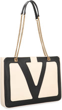 Load image into Gallery viewer, Viva Superstar Media Smooth leather tote bag