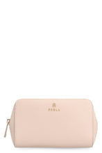 Load image into Gallery viewer, Furla Camelia leather beauty case