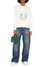 Load image into Gallery viewer, Embroidered cotton sweatshirt