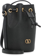 Load image into Gallery viewer, VLogo Signature mini bucket bag