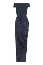 Load image into Gallery viewer, Evening dress in silk jacquard blend