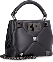 Load image into Gallery viewer, Roman Stud The Handle Bag quilted leather mini-bag - Valentino Garavani