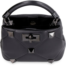 Load image into Gallery viewer, Roman Stud The Handle Bag quilted leather mini-bag - Valentino Garavani