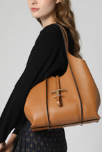 Load image into Gallery viewer, T Timeless small leather tote