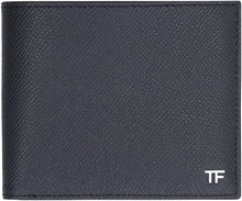 Load image into Gallery viewer, Leather flap-over wallet