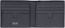 Load image into Gallery viewer, Leather flap-over wallet